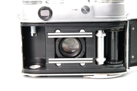 Kodak Retina IIIC (Big C) Folding Rangefinder with Heligon 50mm f/2 Lens