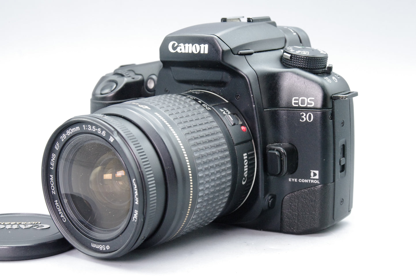 Canon EOS 30 35mm Film SLR Camera + EF 28–80mm IV Lens – Excellent Condition