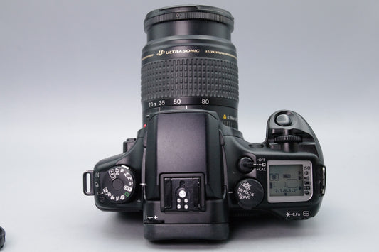 Canon EOS 30 35mm Film SLR Camera + EF 28–80mm IV Lens – Excellent Condition