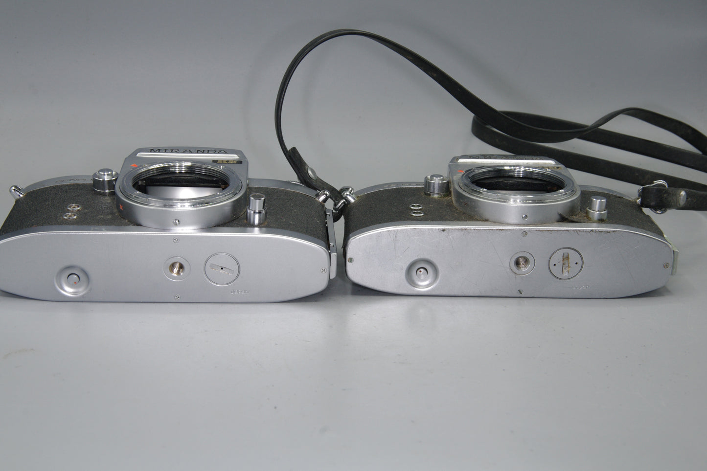 Pair of Miranda Sensomat RE 35mm SLRs - Attention Required