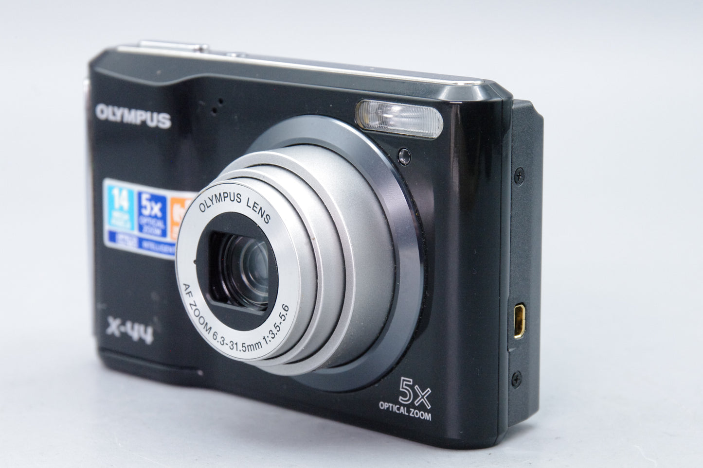 Olympus X-44 Digital Camera – 14MP – 5x Zoom – Compact – VGC – Tested