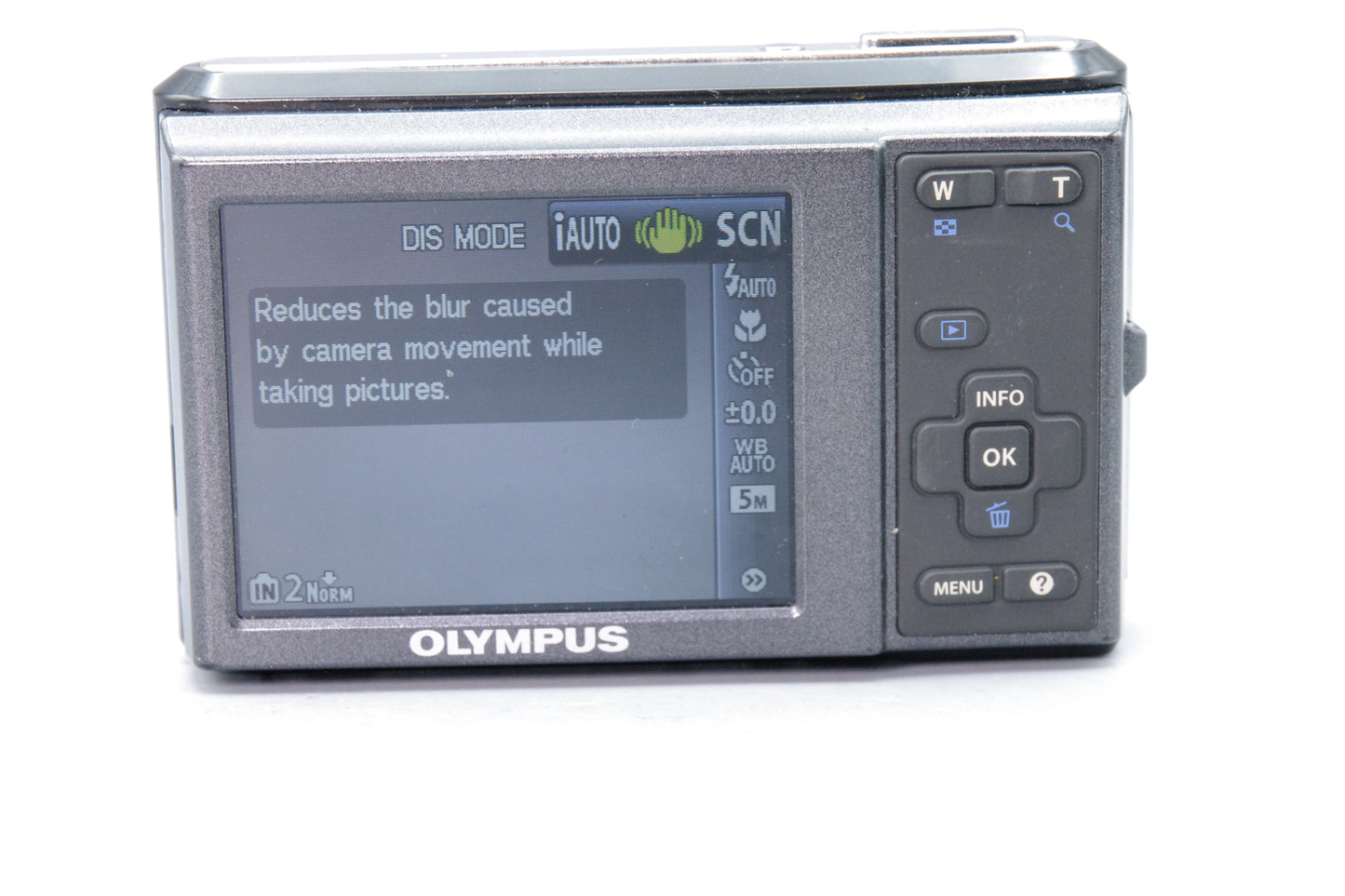 Olympus X-44 Digital Camera – 14MP – 5x Zoom – Compact – VGC – Tested
