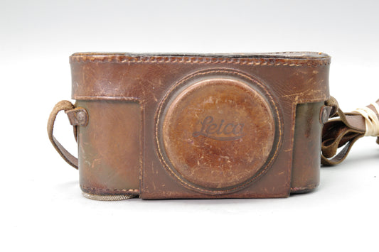 Leica III (smaller bodies) Brown Leather Camera Case – Vintage  Genuine