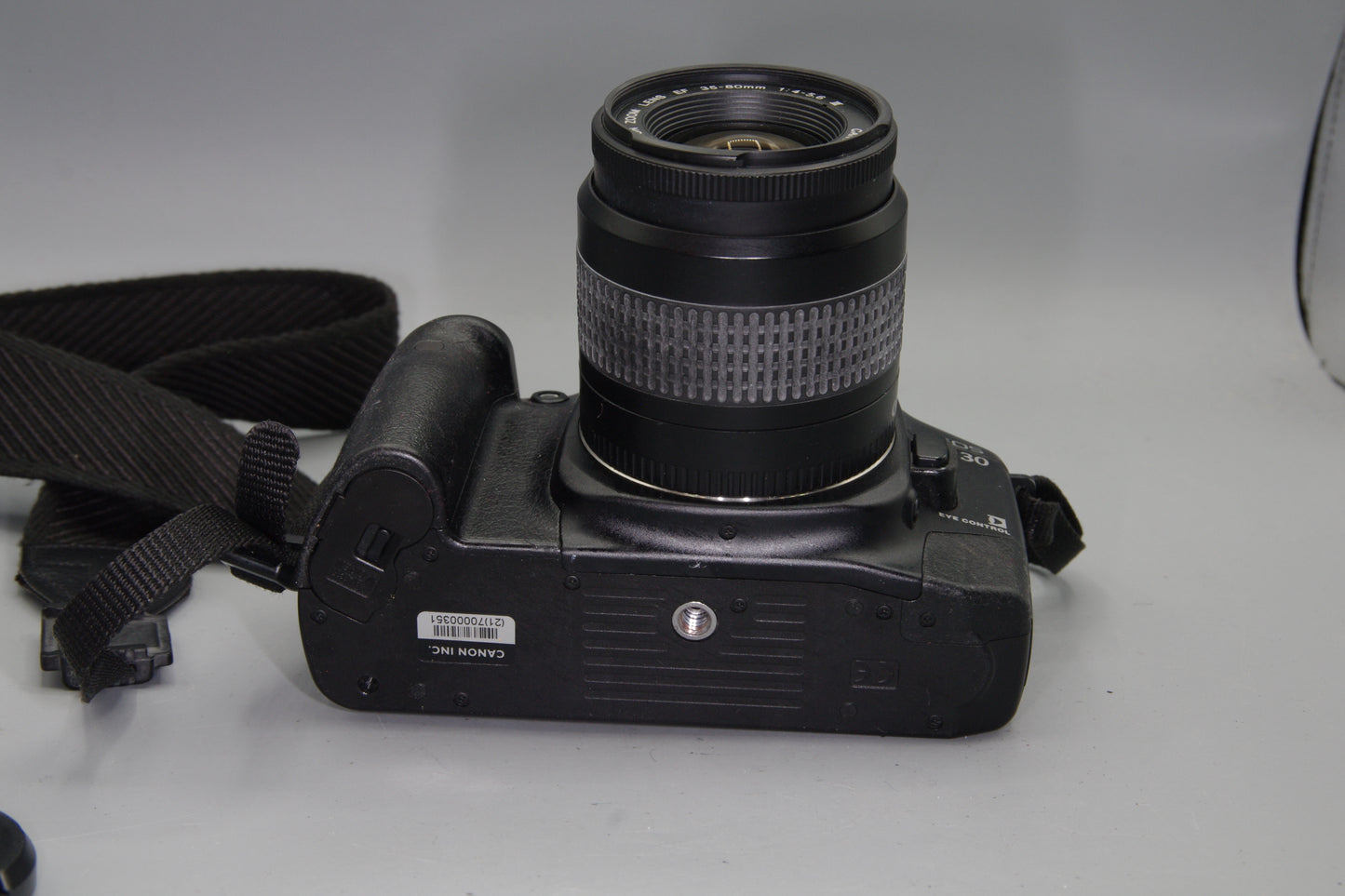 Canon EOS 30 35mm Film SLR + EF 35–80mm Lens – Eye Control – Tested & Working