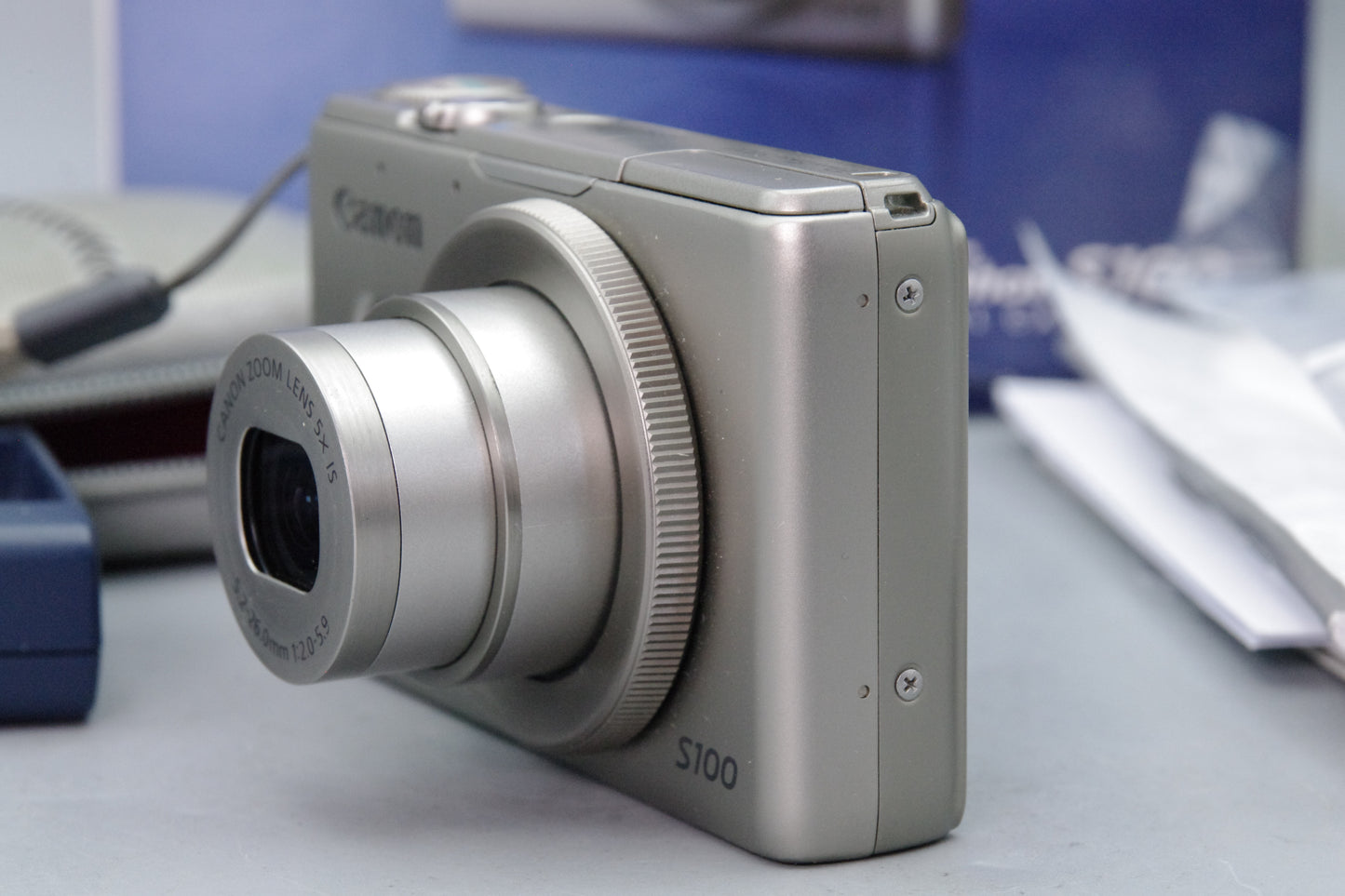 Canon PowerShot S100 Digital Camera – 12.1MP – Excellent Condition – Boxed