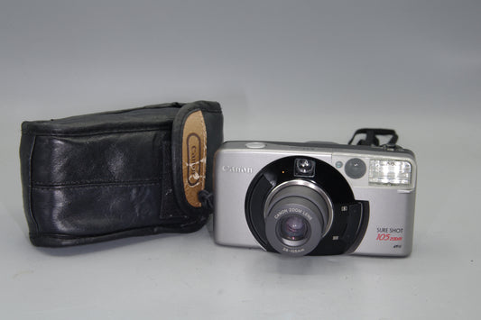 Canon Sure Shot 105 35mm Film Camera - 38–105mm Zoom - Excellent