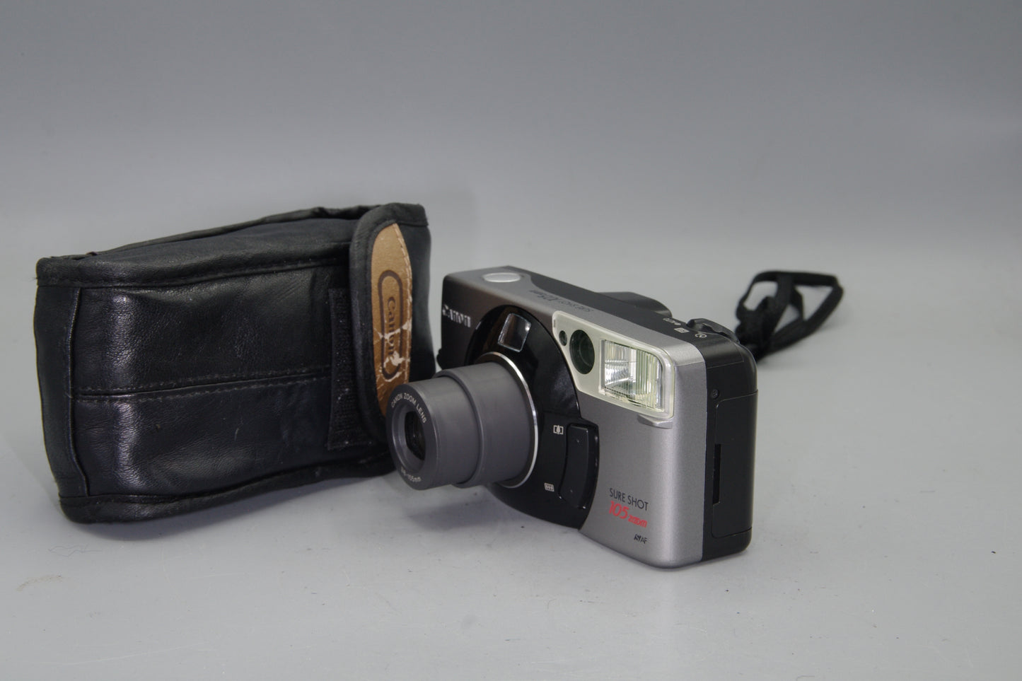 Canon Sure Shot 105 35mm Film Camera - 38–105mm Zoom - Excellent