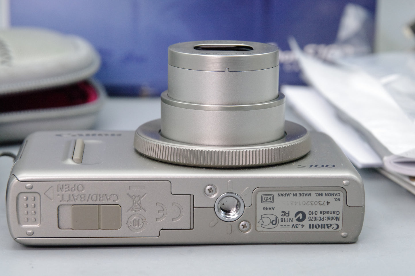 Canon PowerShot S100 Digital Camera – 12.1MP – Excellent Condition – Boxed