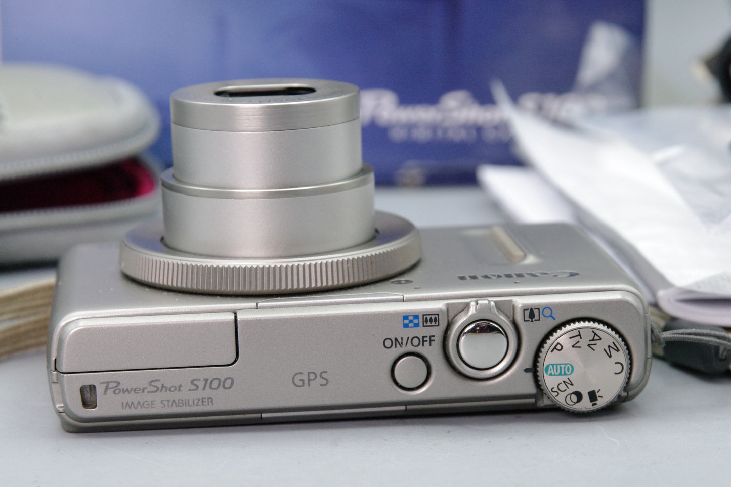 Canon PowerShot S100 Digital Camera – 12.1MP – Excellent Condition – Boxed