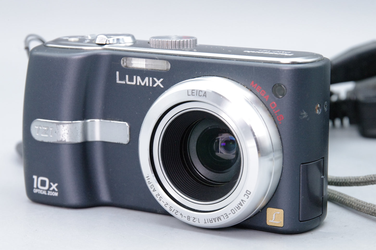 Panasonic Lumix DMC‑TZ1 Blue – 5MP – 10× Leica Zoom – Excellent – Tested – Charger