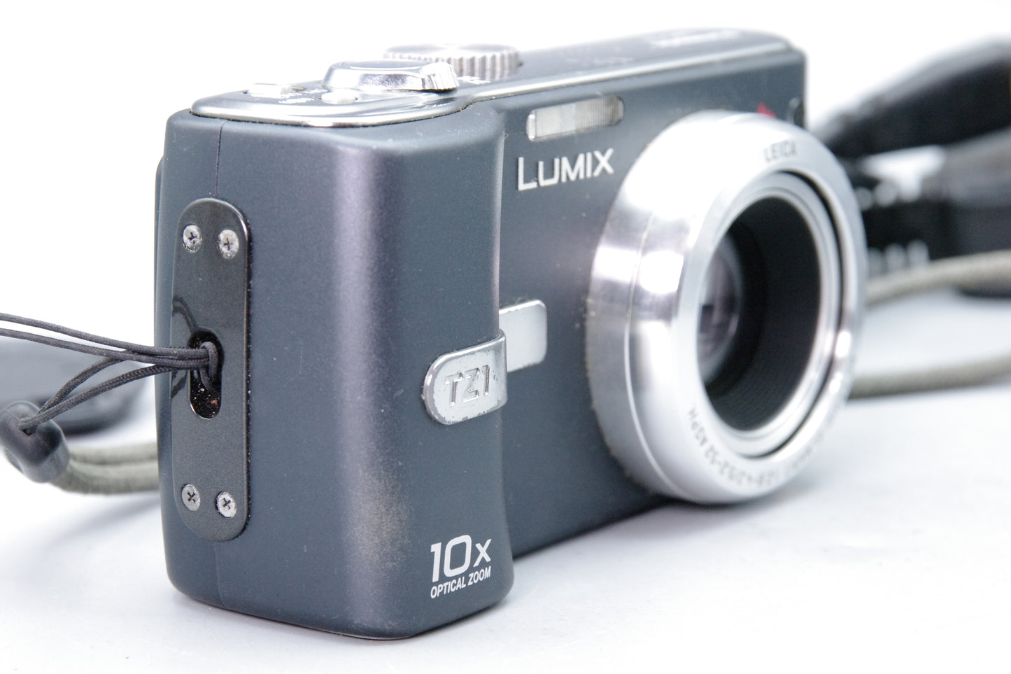 Panasonic Lumix DMC‑TZ1 Blue – 5MP – 10× Leica Zoom – Excellent – Tested – Charger