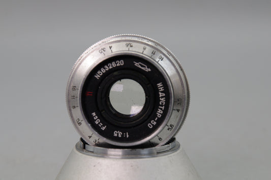 Industrar 50mm F/3.5 M39 Prime Lens - Soviet KMZ