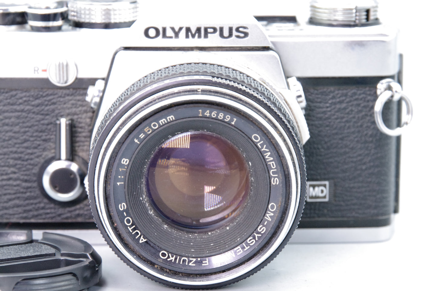Olympus OM‑1N 35mm SLR Film Camera + Zuiko 50mm f/1.8 Lens – Tested VGC