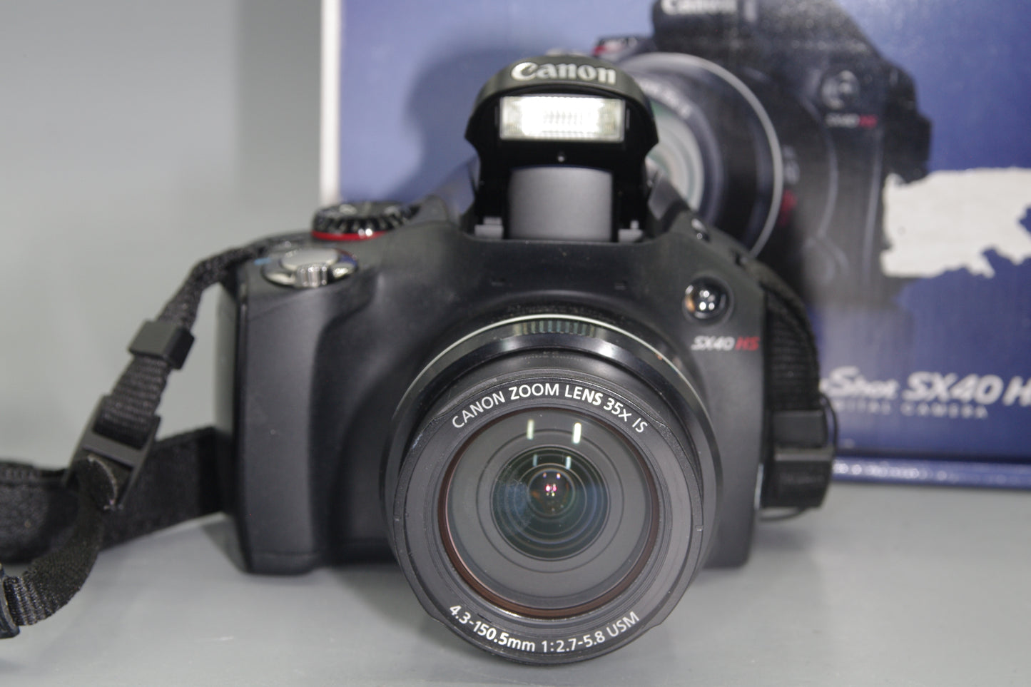Boxed Canon SX40HS  12.1MP 35X Zoom Digital  Bridge Camera