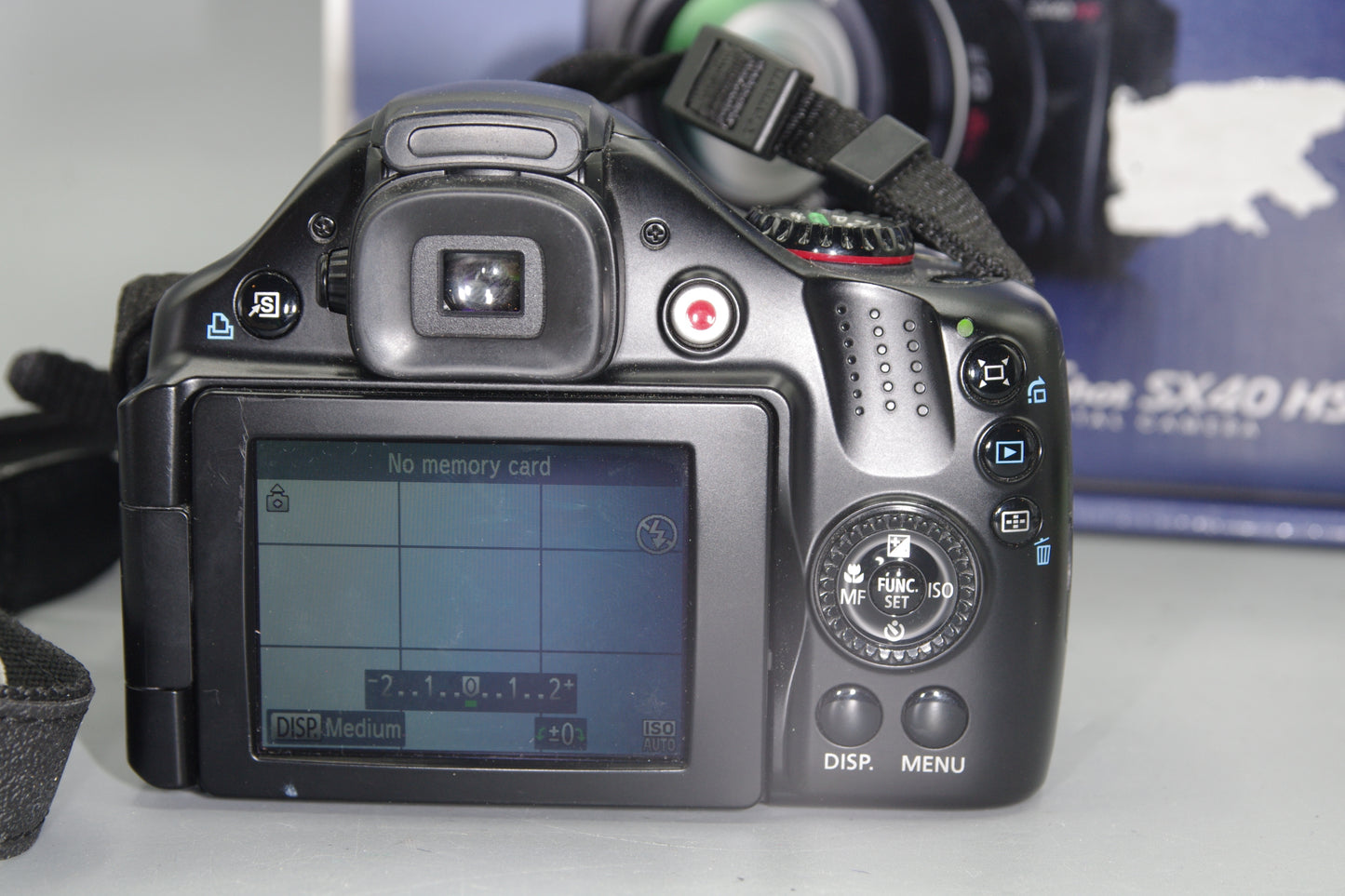 Boxed Canon SX40HS  12.1MP 35X Zoom Digital  Bridge Camera
