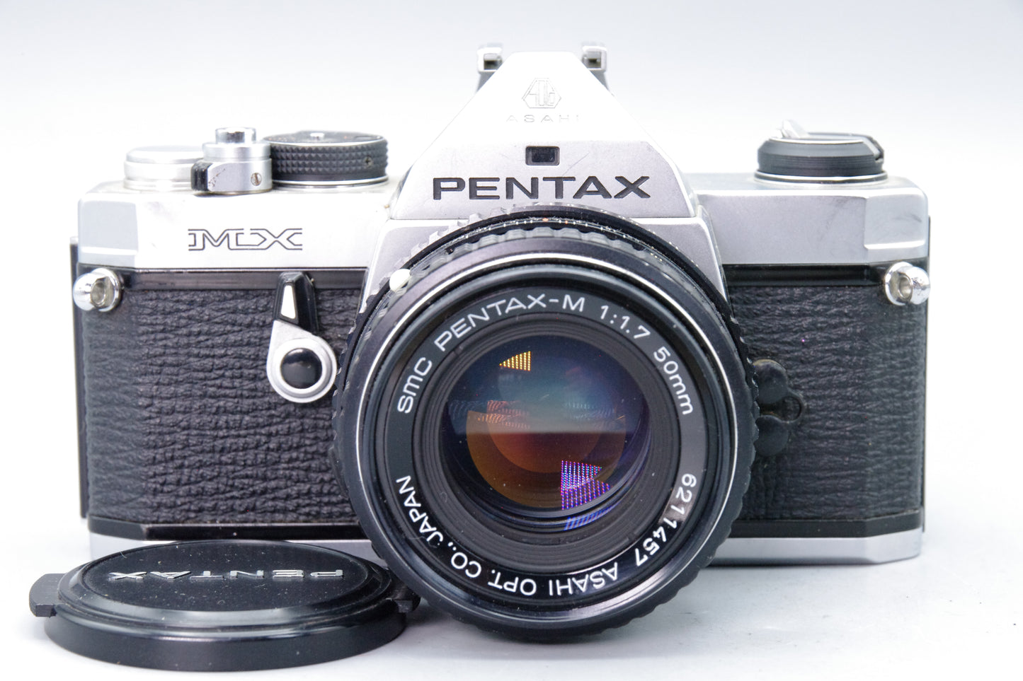 Pentax MX 35mm SLR Camera + SMC Pentax‑M 50mm f/1.7 Lens – Serviced – VGC