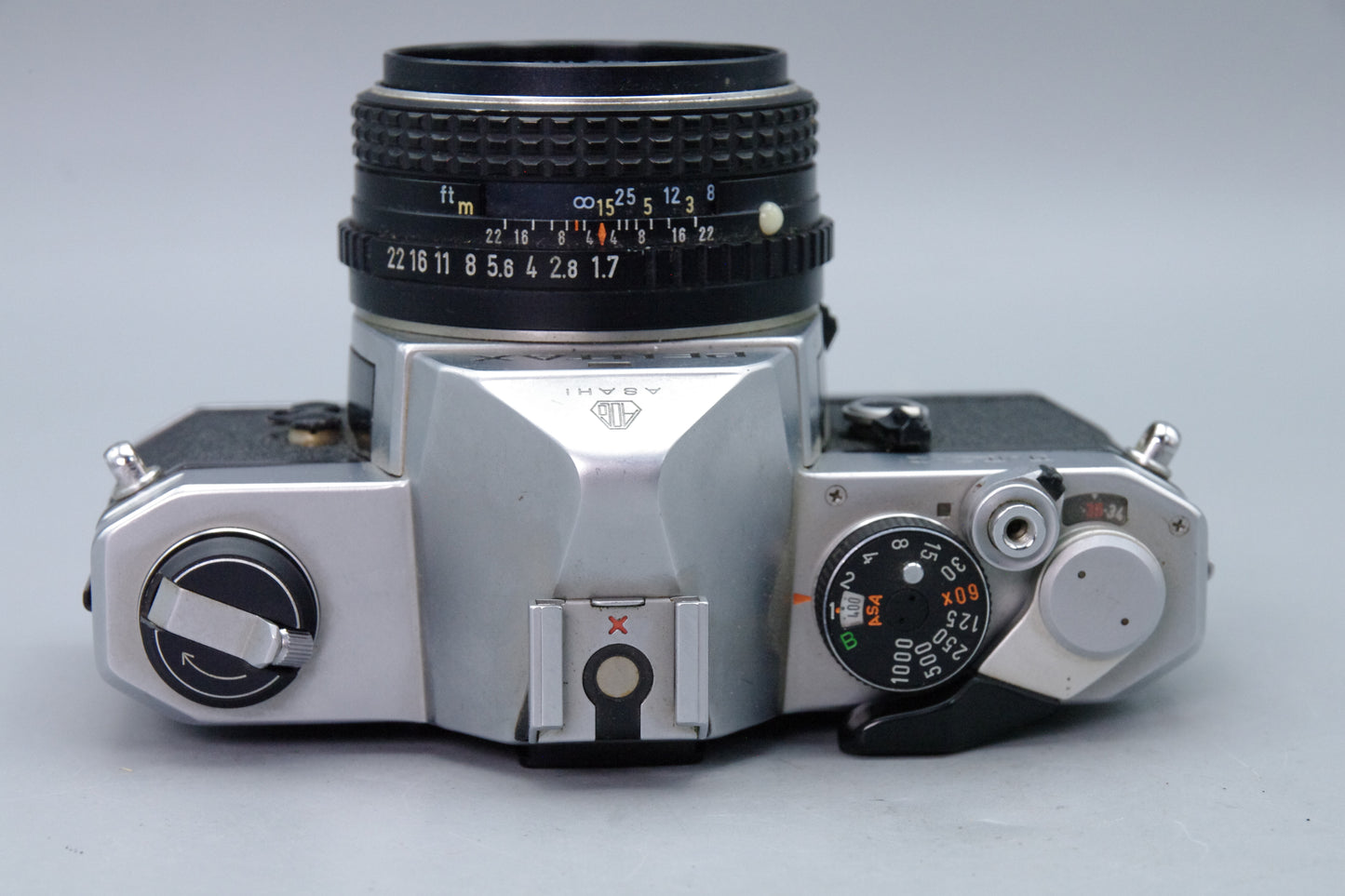 Pentax MX 35mm SLR Camera + SMC Pentax‑M 50mm f/1.7 Lens – Serviced – VGC