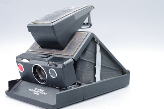 Polaroid SX‑70 Land Camera Alpha – Untested – Very Used Condition
