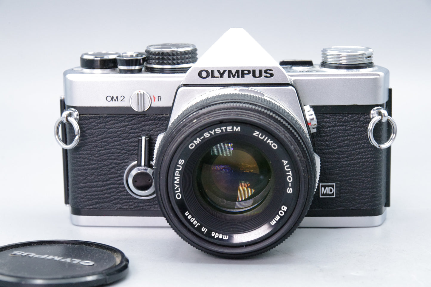 Olympus OM-2 35mm SLR + Zuiko 50mm f/1.8 Lens  - VGC -New Batteries