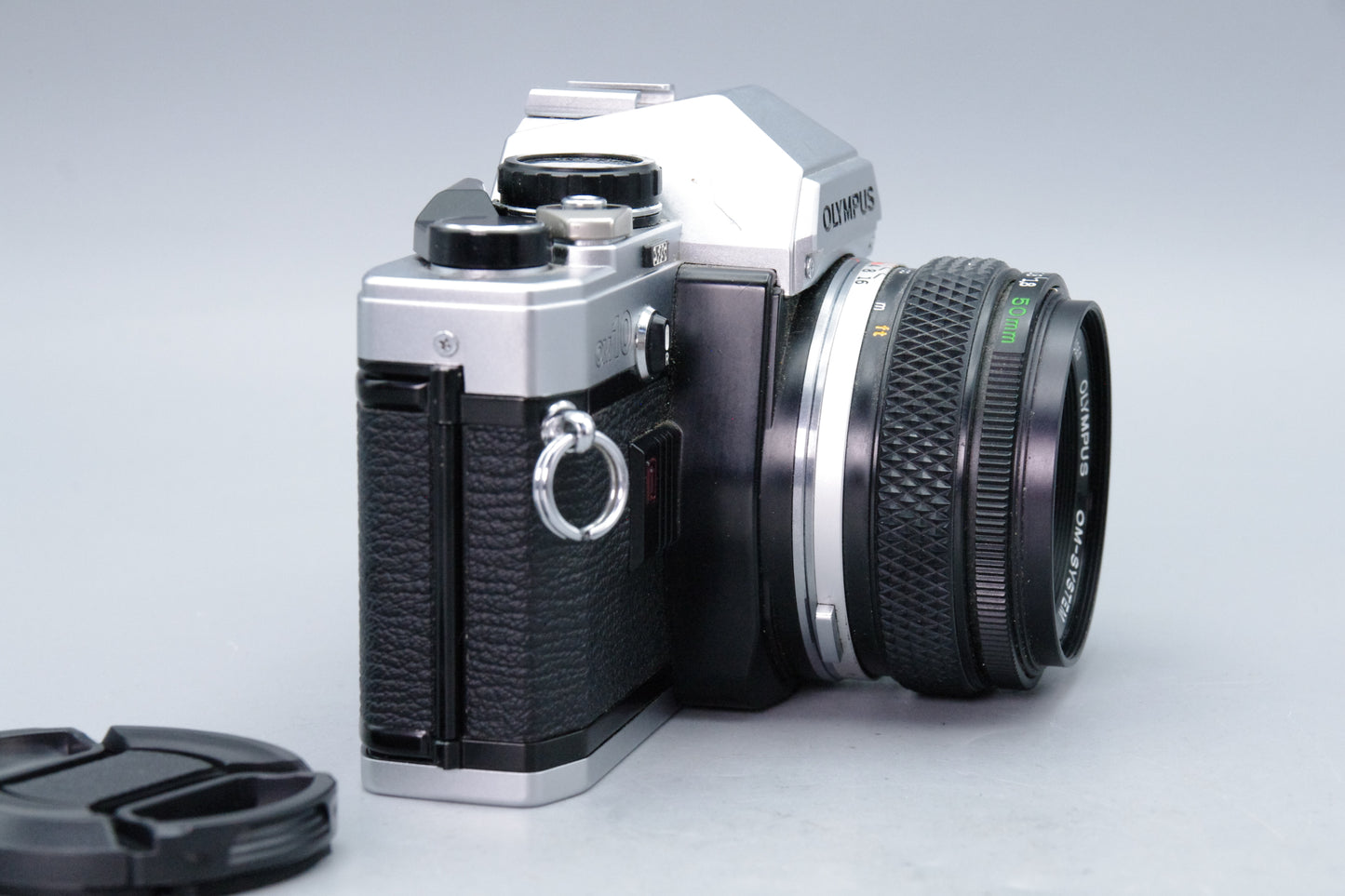 Olympus OM10 35mm SLR Camera + 50mm F/1.8 Lens + Batteries - Tested