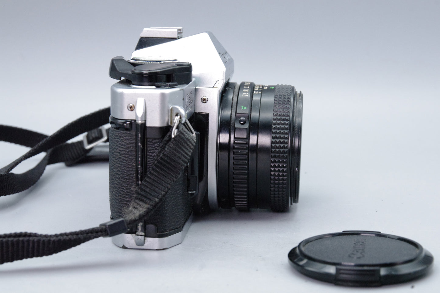 Canon AE-1 Program + FD 50mm f/1.8 Lens  Tested & Working - VGC