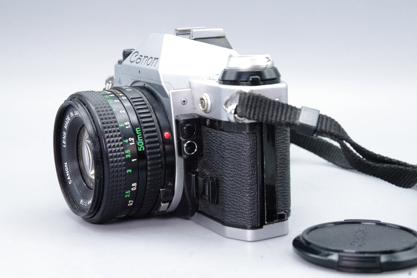 Canon AE-1 Program + FD 50mm f/1.8 Lens  Tested & Working - VGC