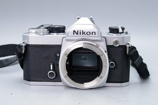 Nikon FM 35mm SLR Camera Body working with batteries