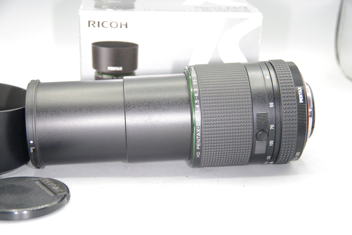 Pentax DA HD 55-300mm F/4.5-6.3ED PLM WR RE Mint Boxed Weather-Sealed