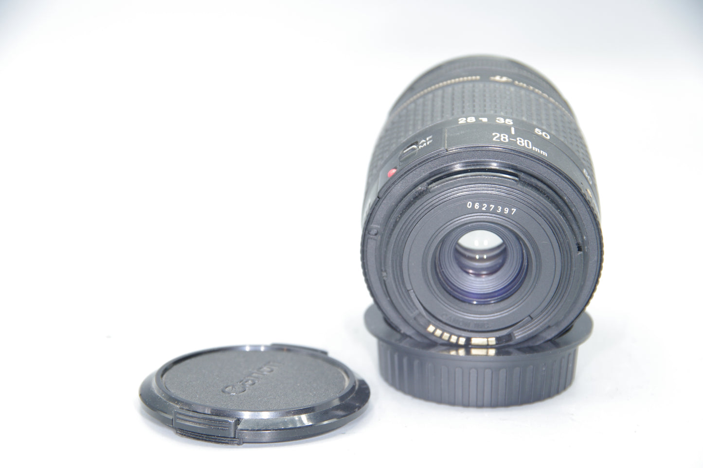 Canon EF 28–80mm f/3.5–5.6 IV USM Lens – Ultrasonic AF – With Caps