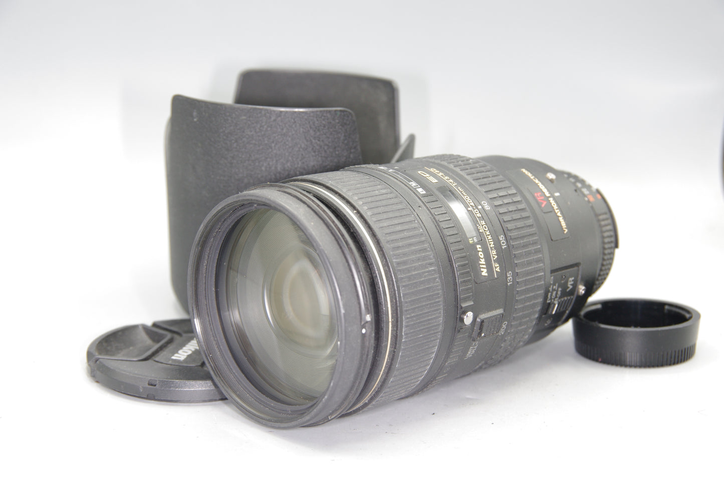 Nikon AF 80-400mm F4.5-5.6D VR Lens Very Good Telephoto Zoom for F-Mount