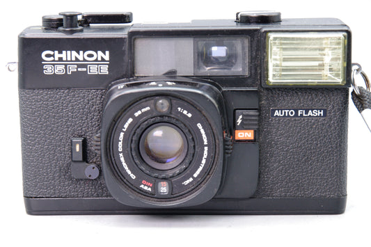 Chinon 35F‑EE 35mm Compact Camera – Very Good Condition