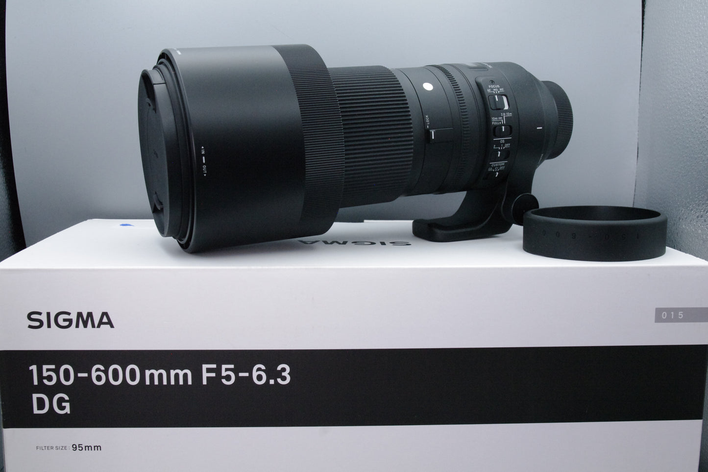 Sigma 150–600mm f/5–6.3 DG OS HSM Contemporary Lens for Nikon – Near Mint