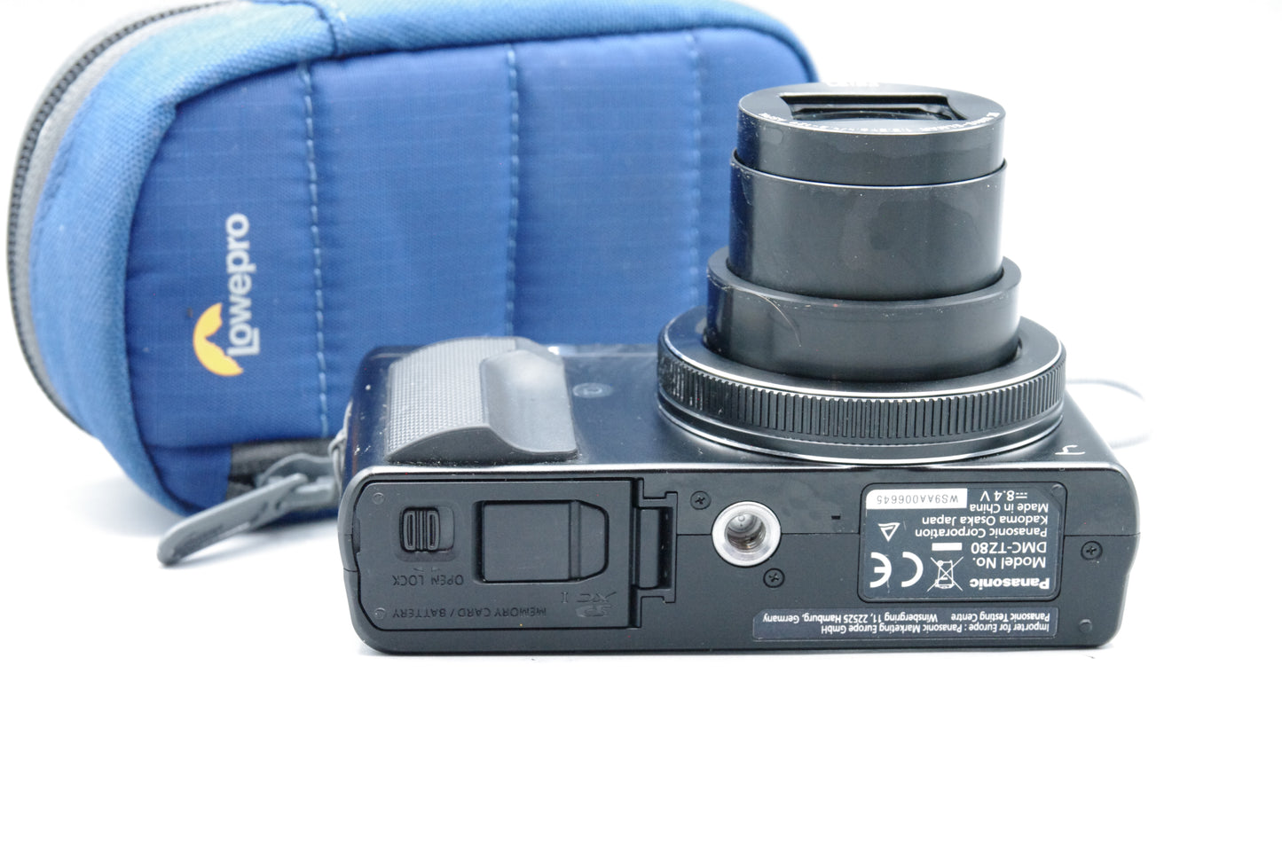 Panasonic Lumix TZ80 Camera Serviced 18MP 30x Zoom 4K WiFi GPS Black