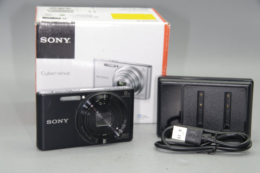 Boxed Sony Cybershot DSC-W830 20.1MP Compact Camera - Excellent