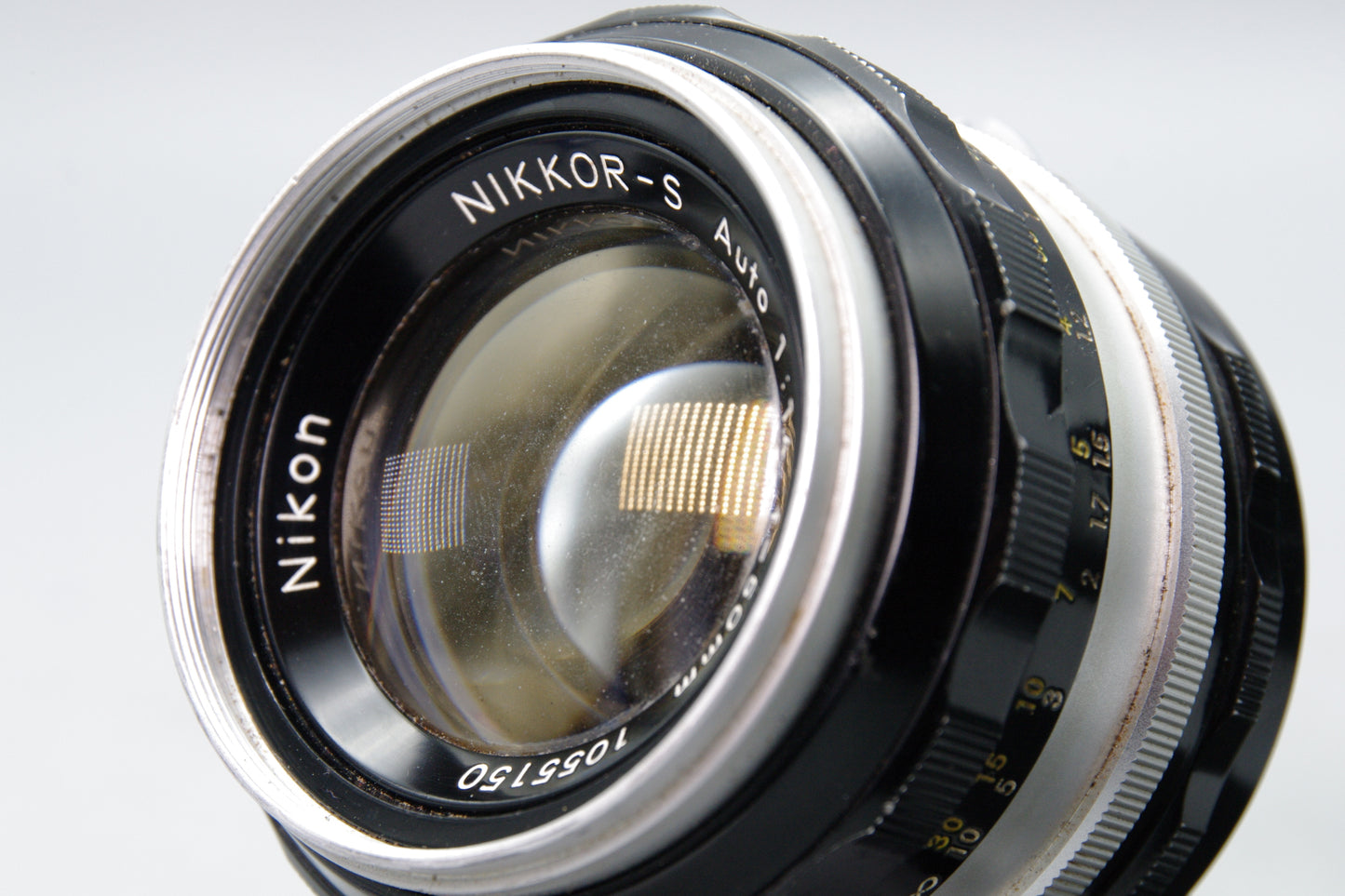 Nikon Nikkor-S 50mm f/1.4 Non-AI Lens - F Mount - Vintage - Very Good