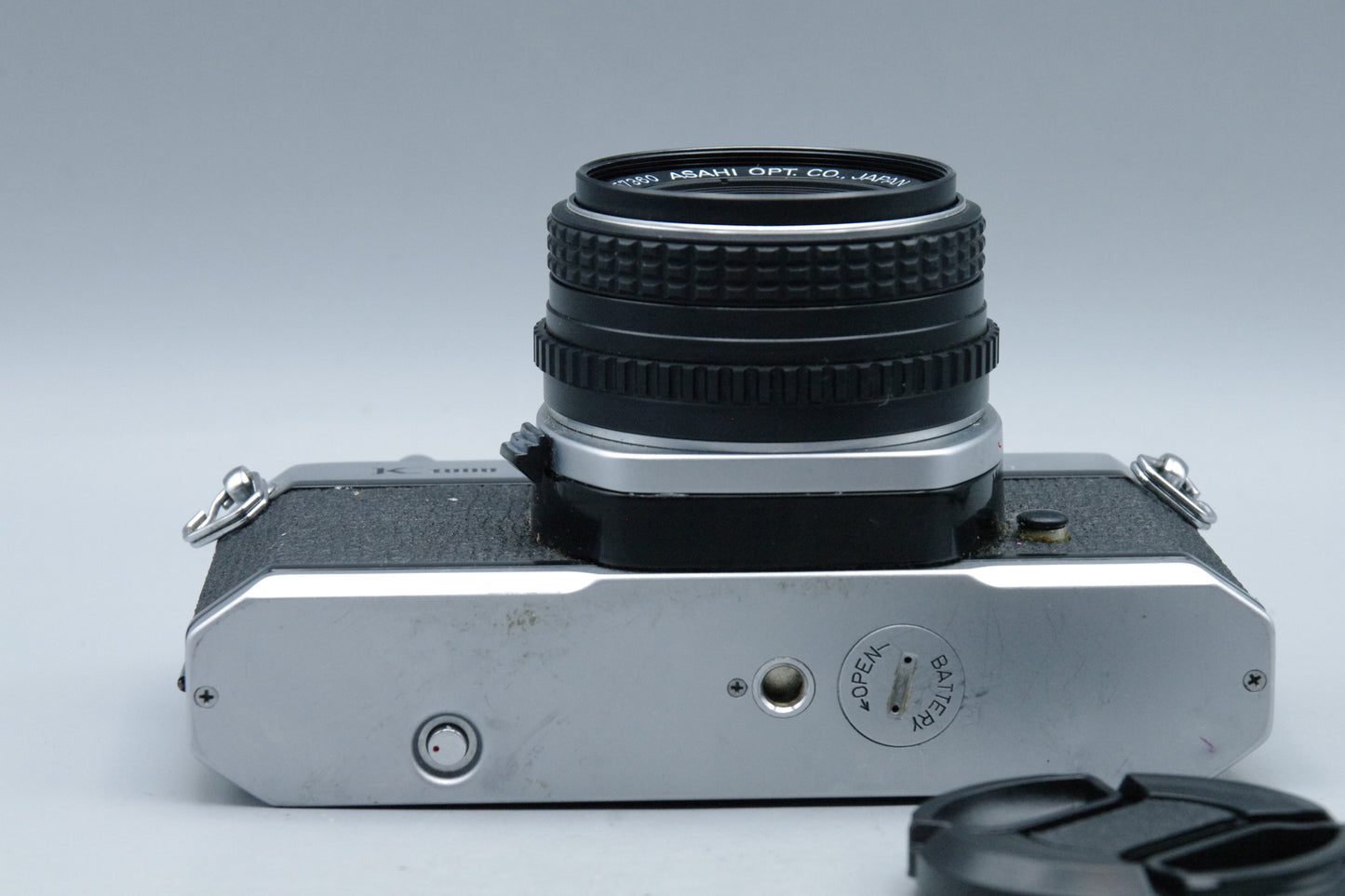 Pentax K1000 35mm SLR Camera + Pentax‑M 50mm f/1.7 Lens – Battery – Very Good