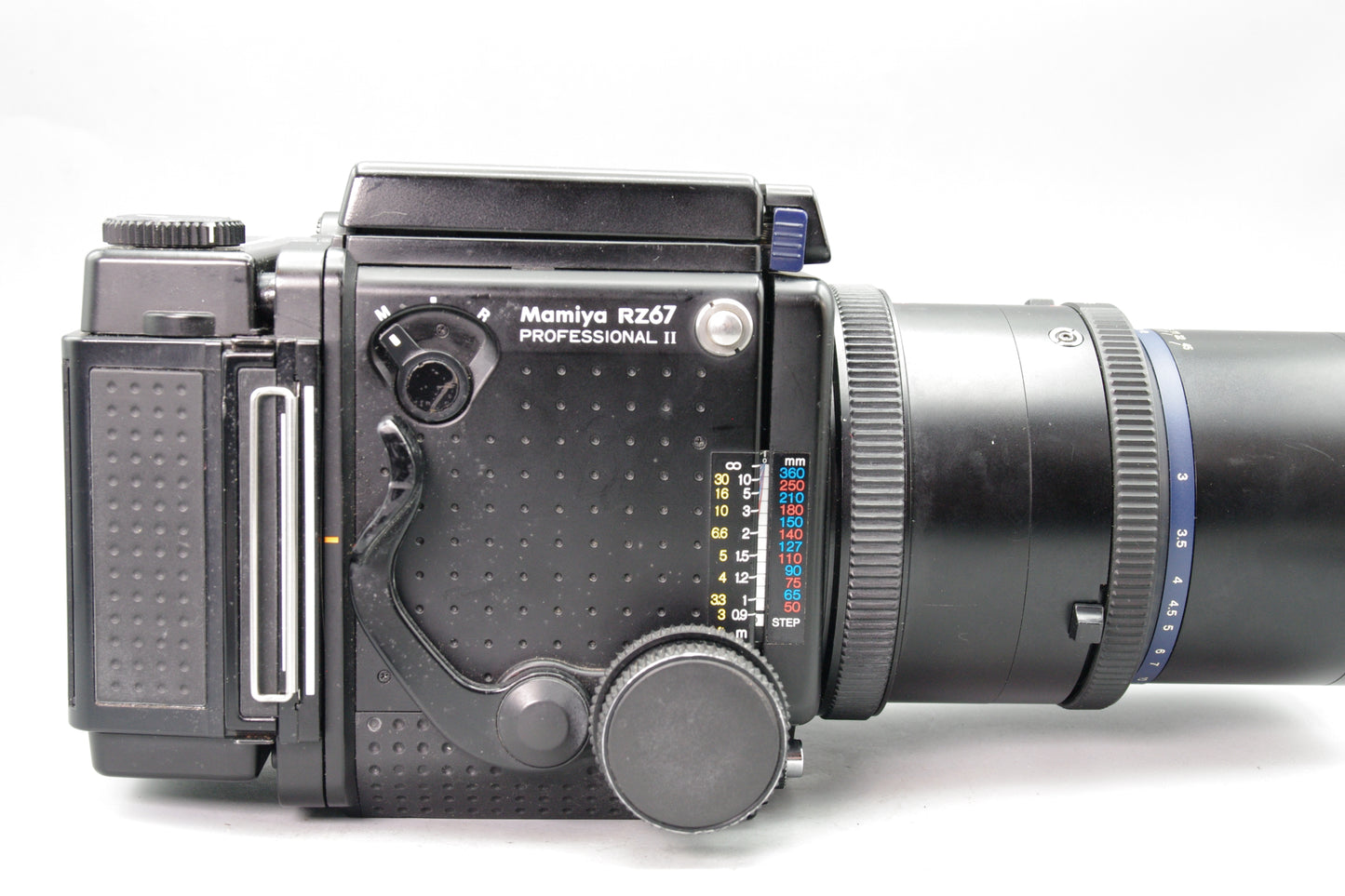 Mamiya RZ67 Pro II + 250mm F4.5 + WLF + 120 Back – Tested and Working