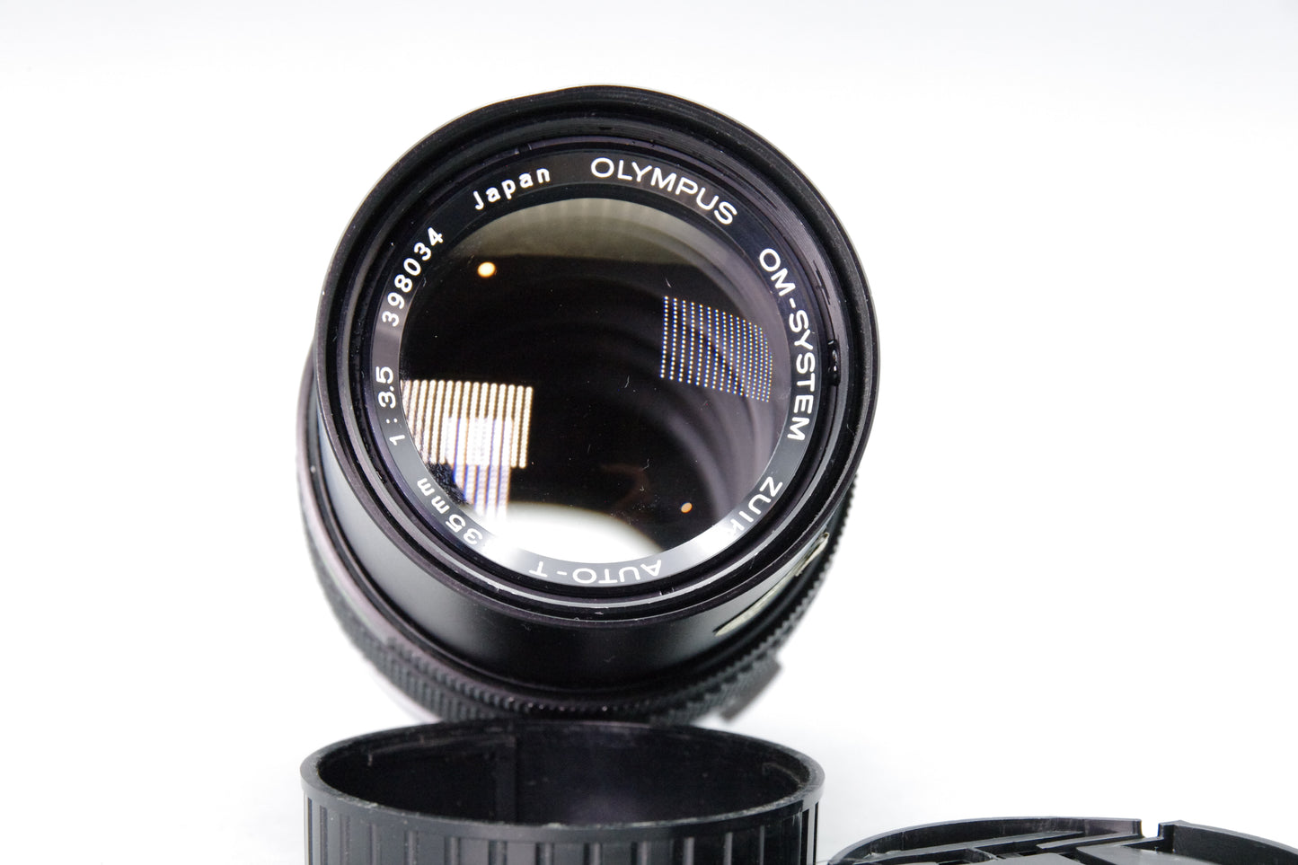 Olympus OM E.Zuiko 135mm f/3.5 Lens Excellent Condition OM Mount with Caps