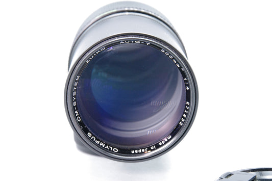 Olympus Zuiko Auto-T 200mm f/4  OM Mount  - Excellent