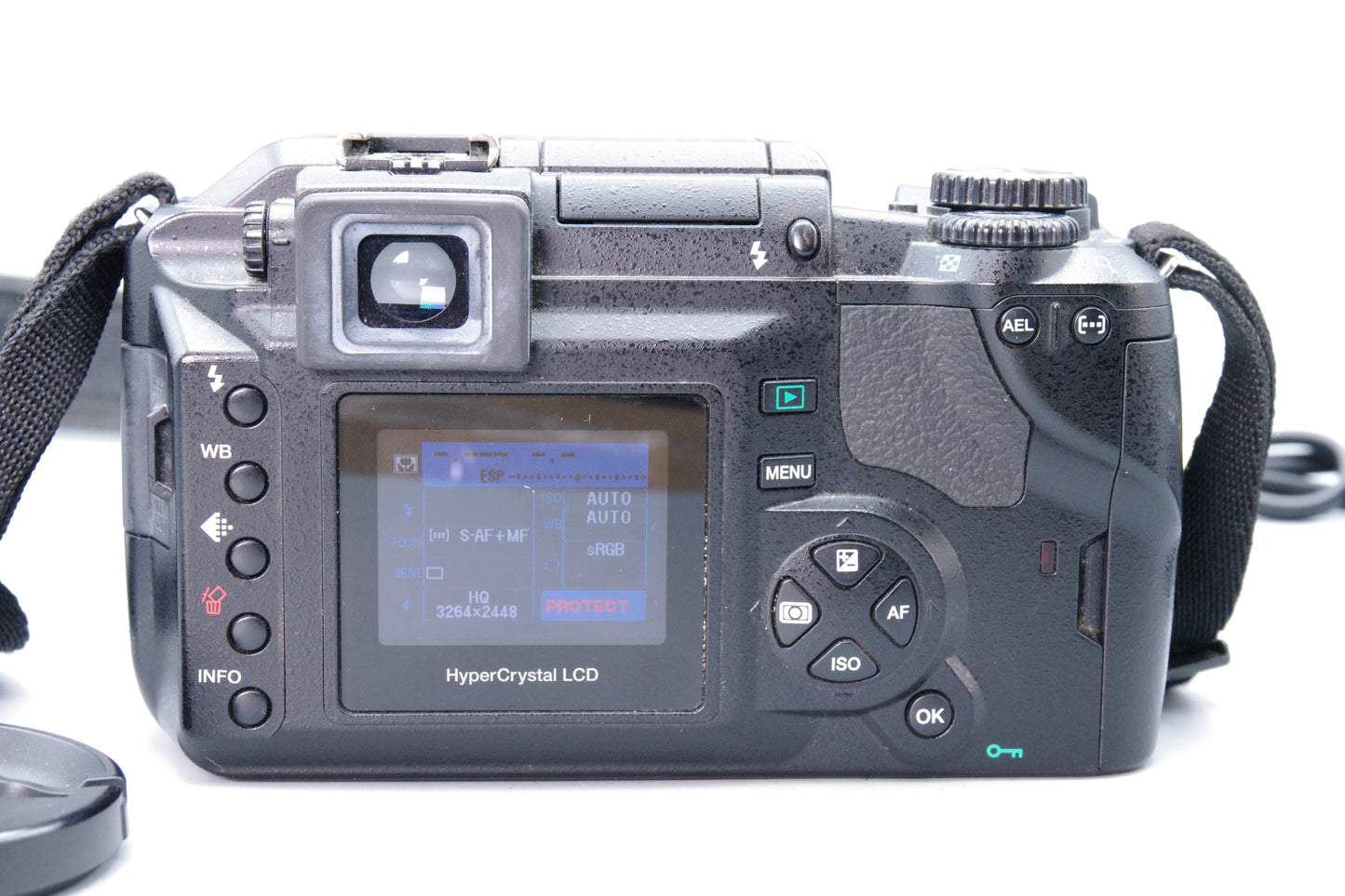 Olympus E‑300 DSLR Camera – 8MP – 14–42mm Lens – Bent CF Pin – Spares/Repair