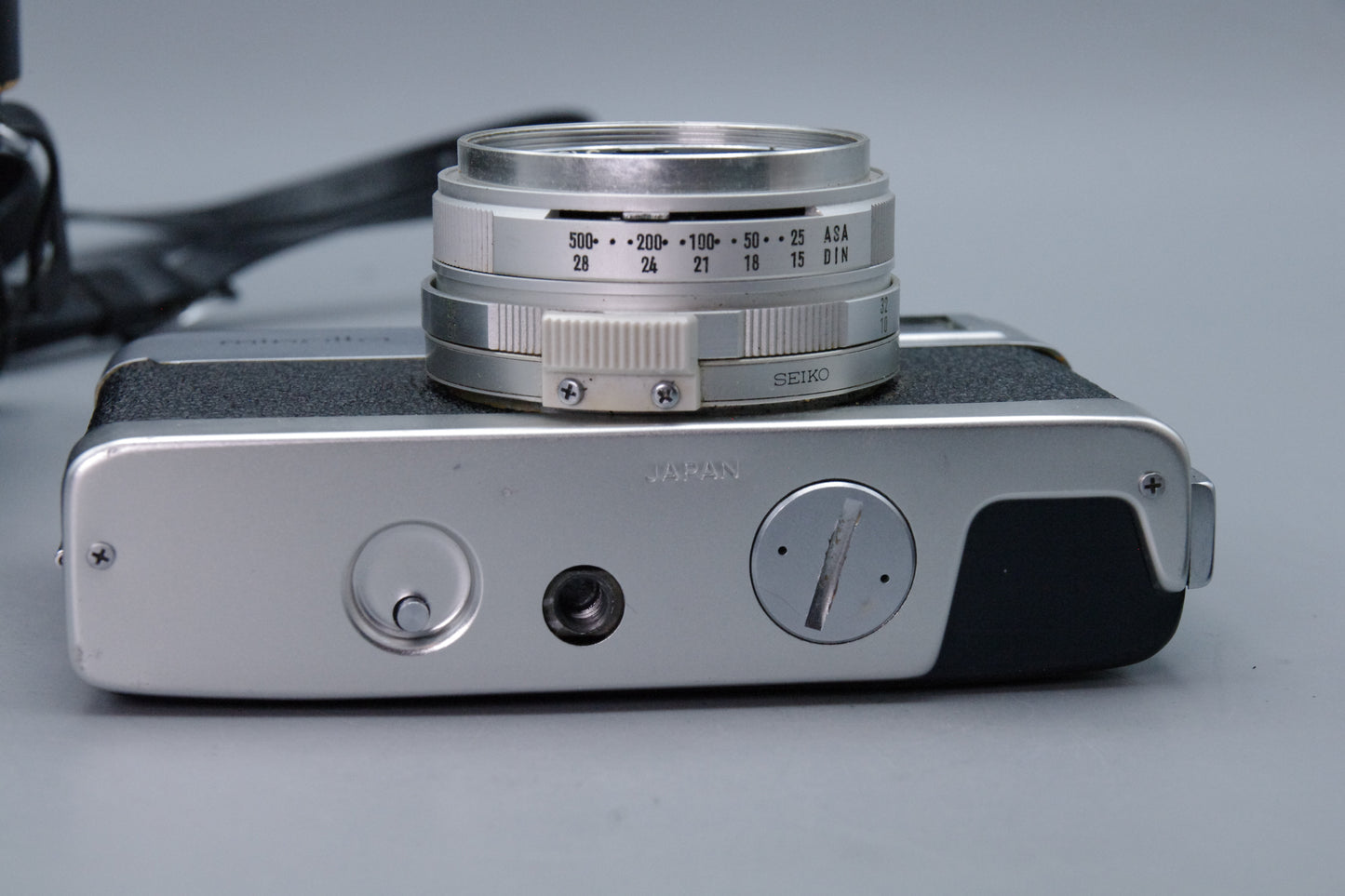 Minolta AL‑F 35mm Rangefinder – Excellent Condition – Tested – Case & Cap