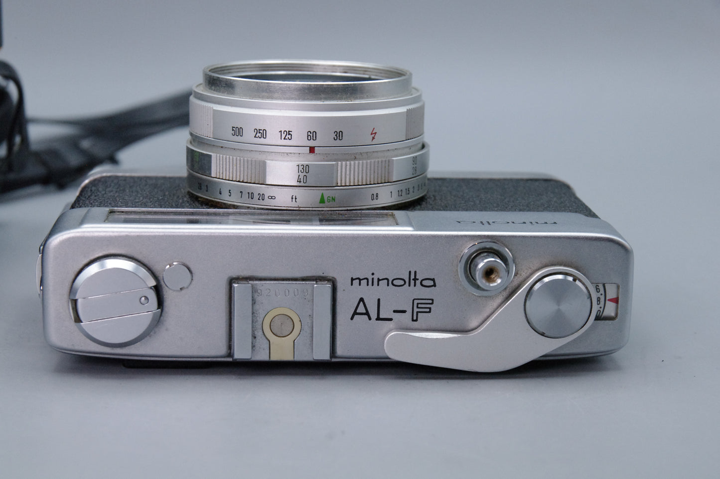 Minolta AL‑F 35mm Rangefinder – Excellent Condition – Tested – Case & Cap