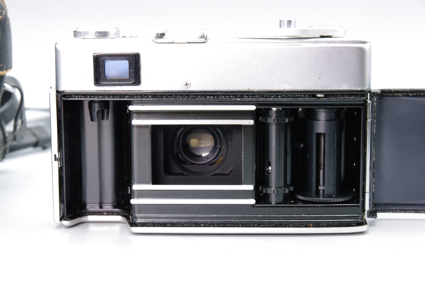Minolta AL‑F 35mm Rangefinder – Excellent Condition – Tested – Case & Cap
