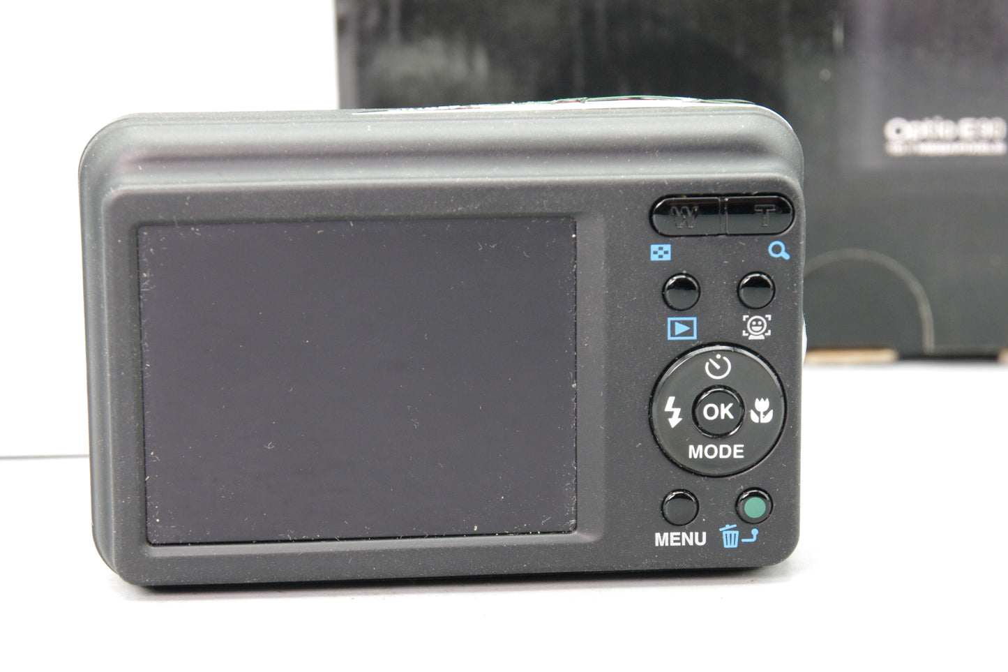 Pentax Optio E90 Digital Camera – Boxed – Excellent – Uses AA Batteries