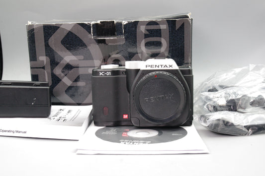 Pentax K‑01 Digital Camera – Boxed – Excellent – Marc Newson - S/C 1571