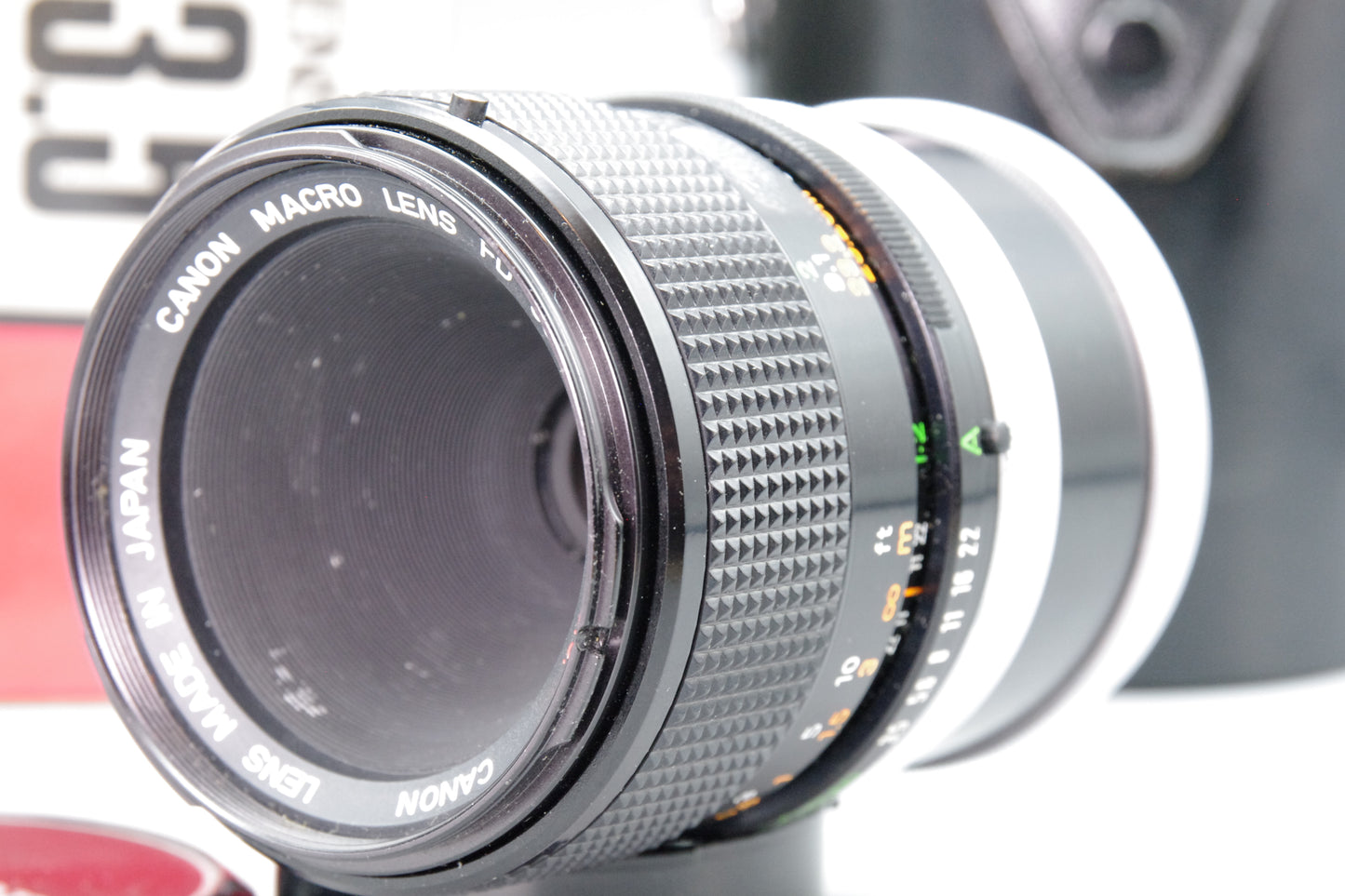 Canon FD 50mm f/3.5 S.S.C. Macro – Excellent – Boxed – Life‑Size Tube & Case