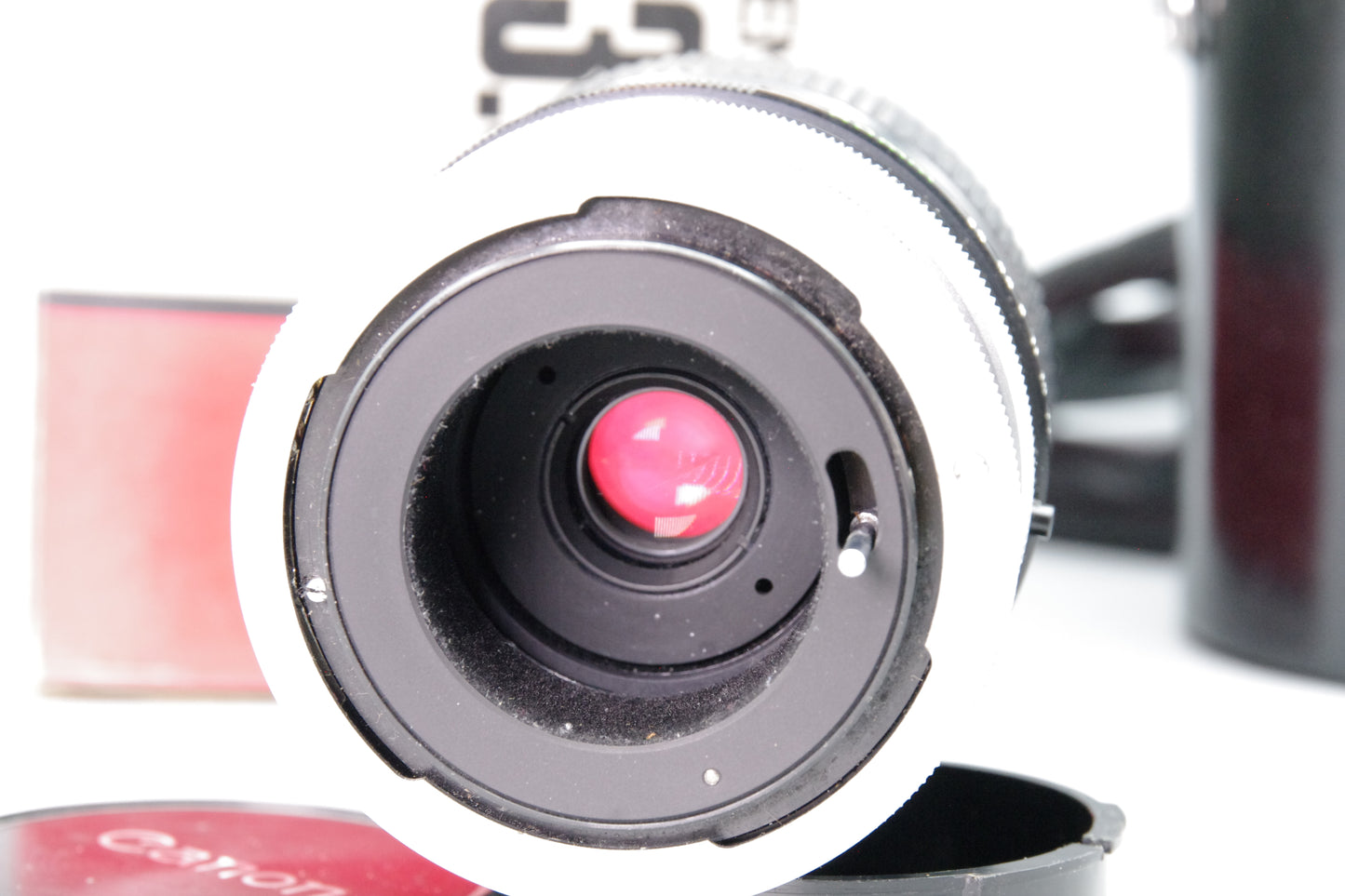 Canon FD 50mm f/3.5 S.S.C. Macro – Excellent – Boxed – Life‑Size Tube & Case
