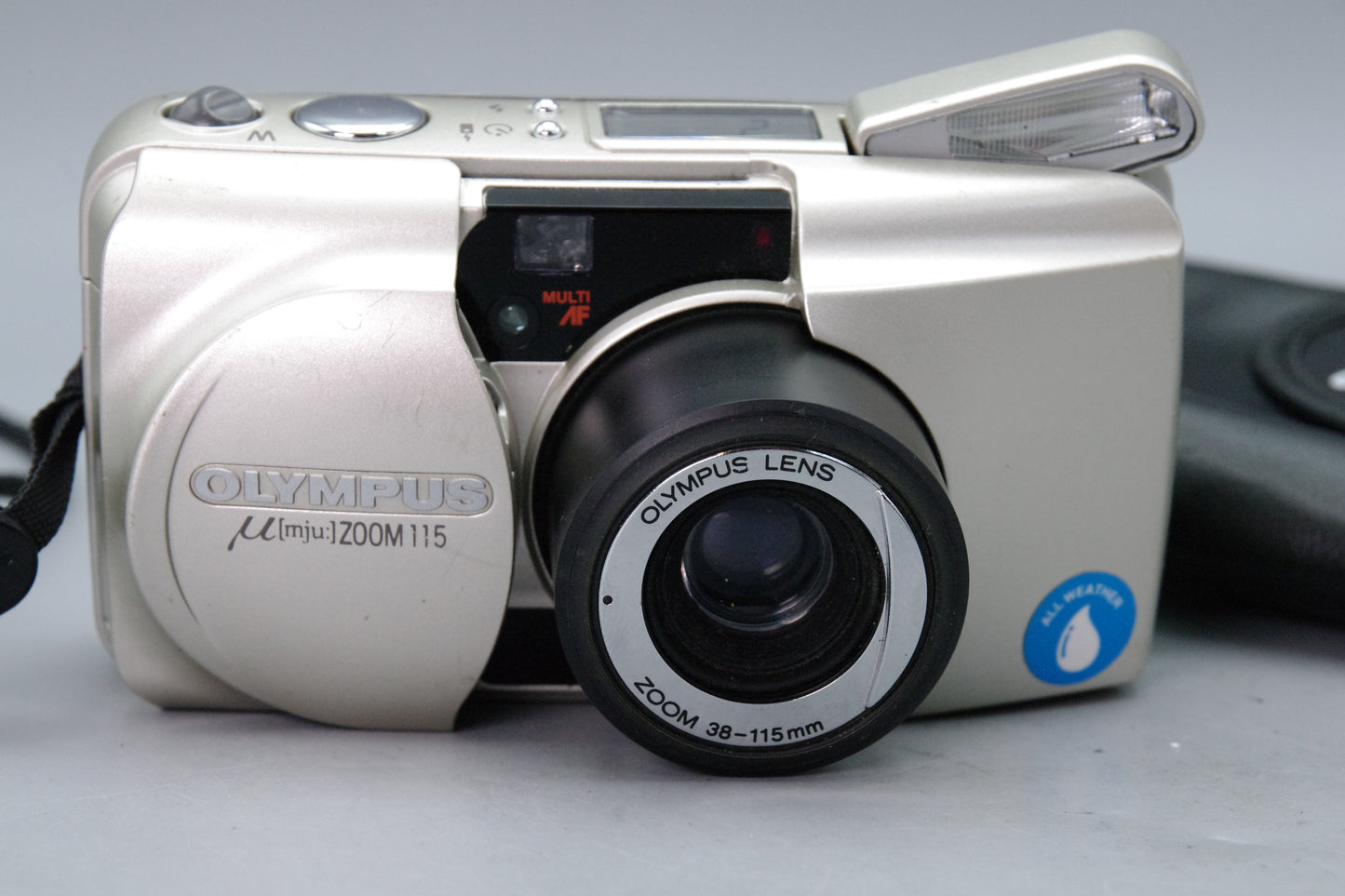 Olympus MJU III Zoom 115 35mm Film Camera with Case – Tested – VGC