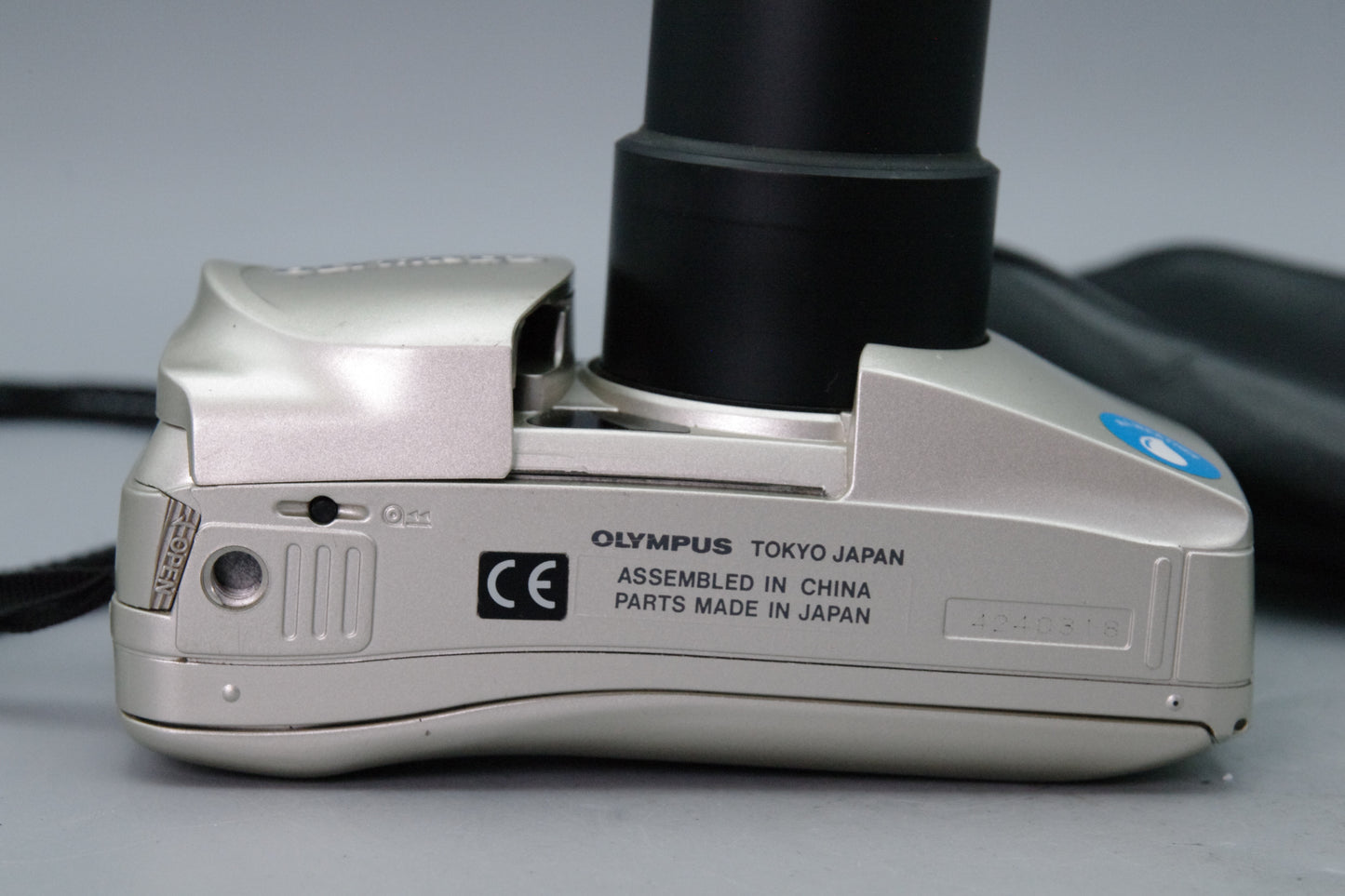 Olympus MJU III Zoom 115 35mm Film Camera with Case – Tested – VGC