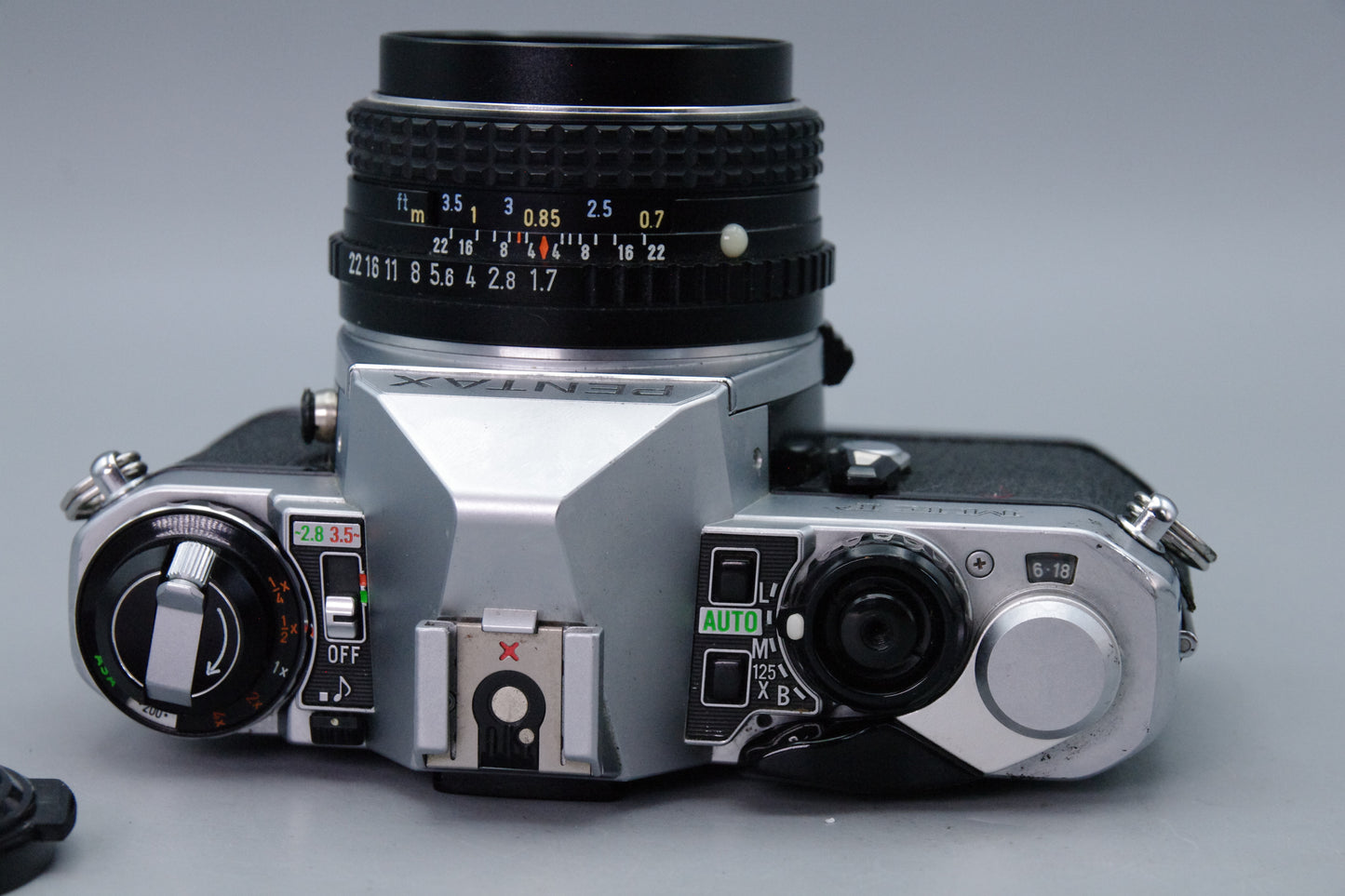 Pentax ME F 35mm SLR – Pentax‑M 50mm f/1.7 – Good Working Condition